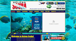 Desktop Screenshot of helenascuba.com